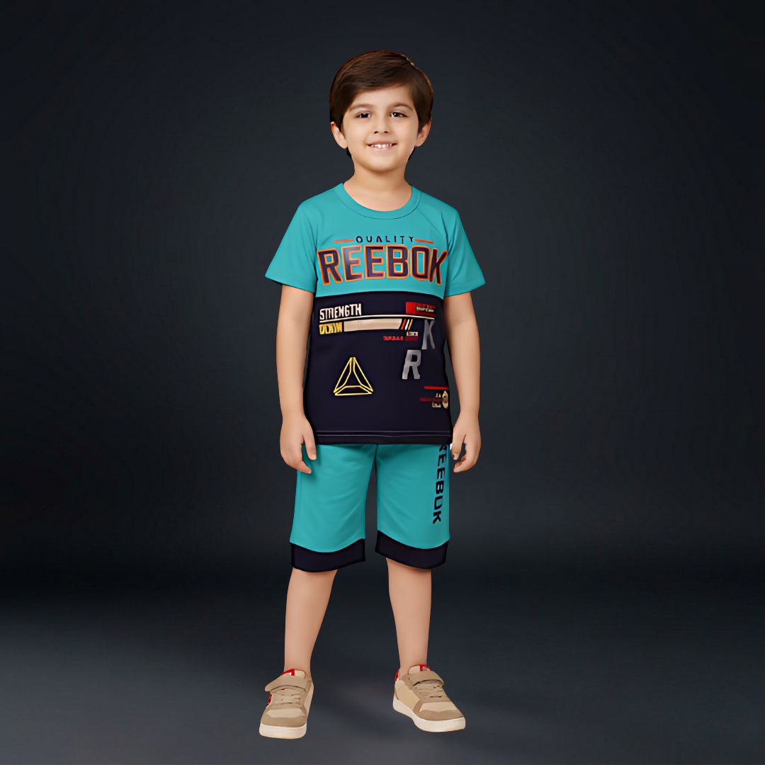 Kids Cotton T-Shirt & Shorts Set – Summer Toddler Outfit