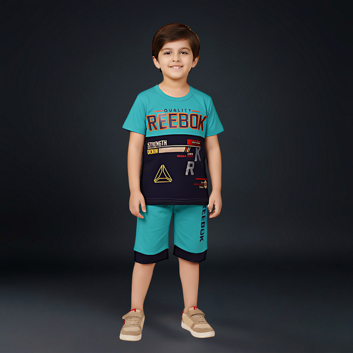Kids Cotton T-Shirt & Shorts Set – Summer Toddler Outfit