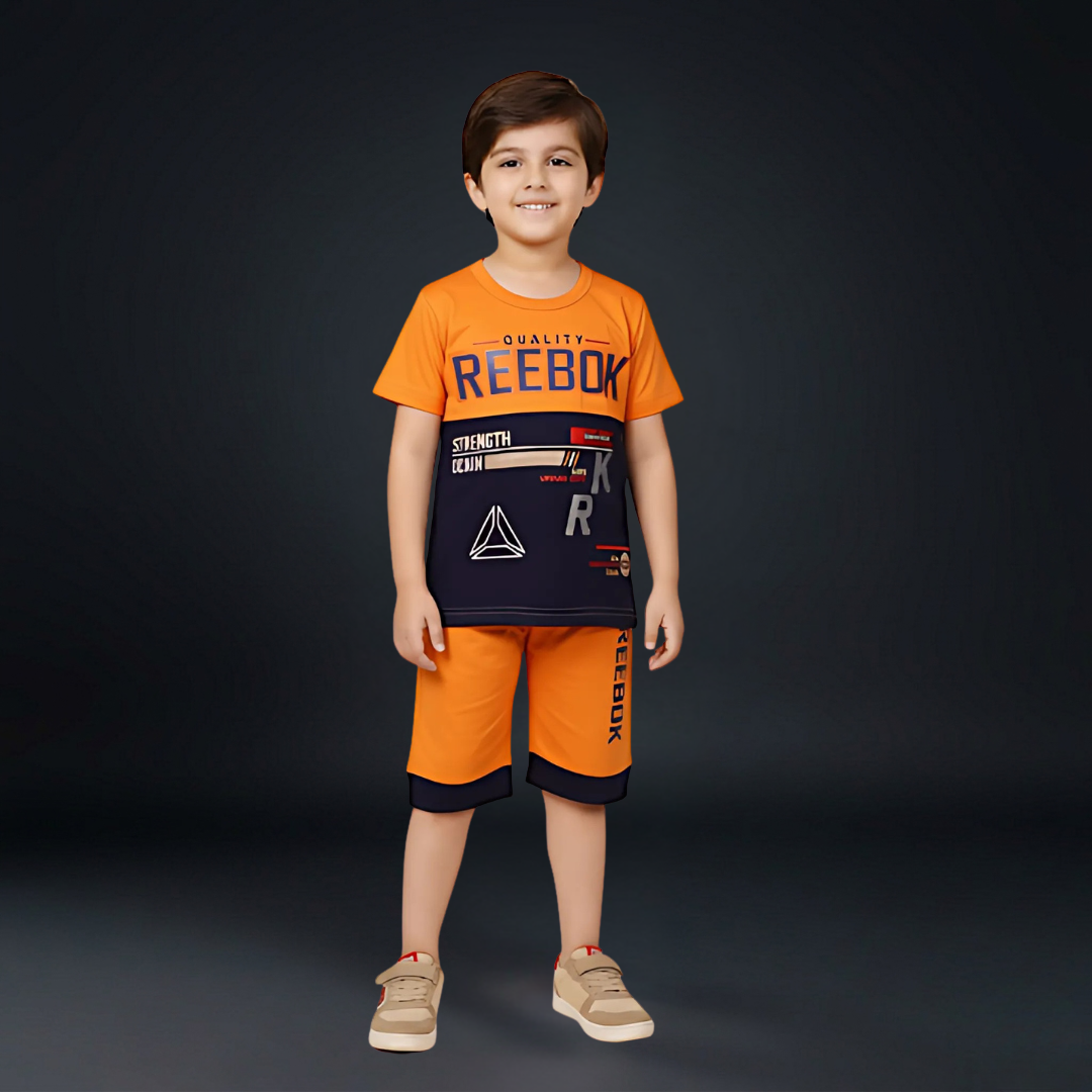 Kids Cotton T-Shirt & Shorts Set – Summer Toddler Outfit